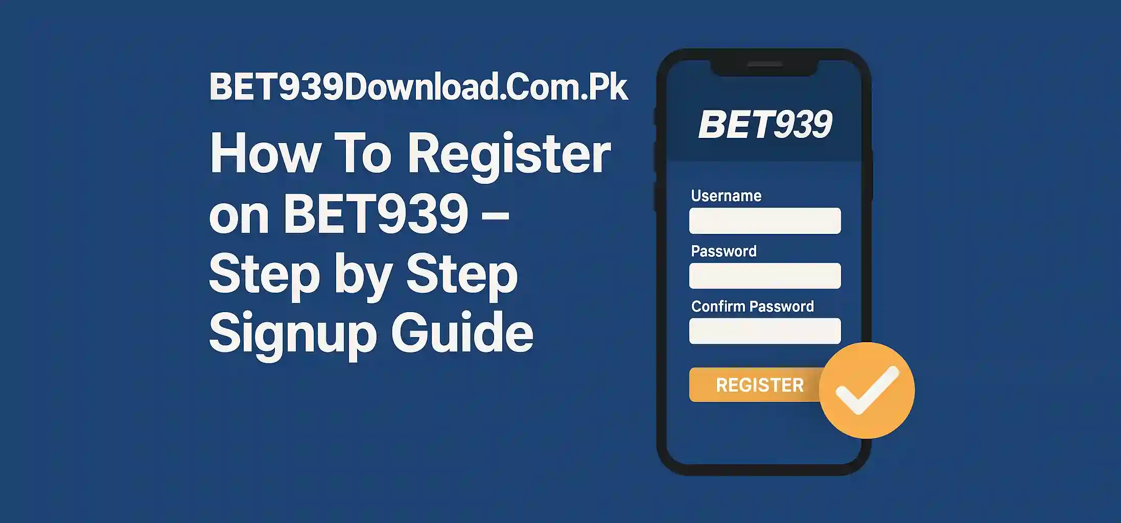 How To Register on BET939